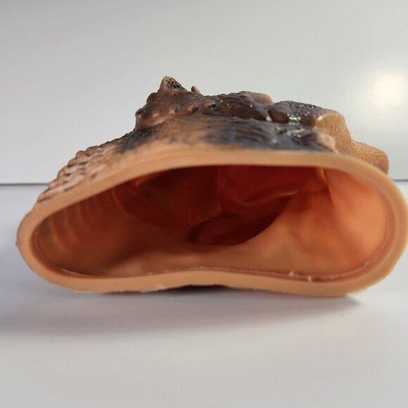 Dinosaur Hand Puppets and Dinosaur Mask Lot of 3 Triceratops T-Rex - Picture 11 of 16